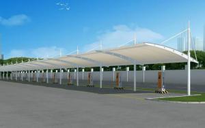 甘南膜结构停车棚