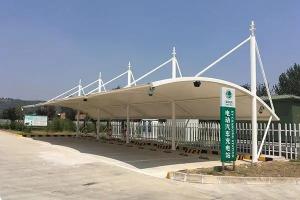 甘南膜结构停车棚